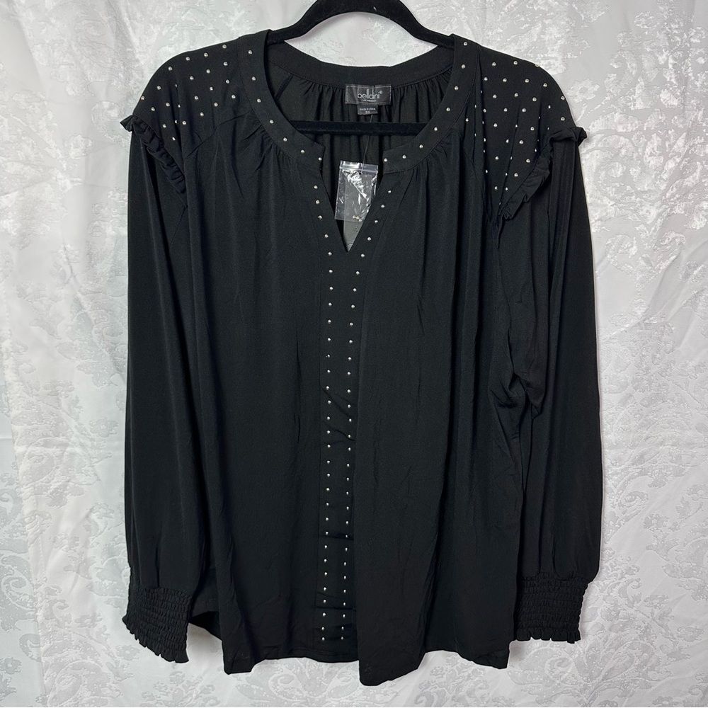 Belldini‎ Elegant Black Women's Top